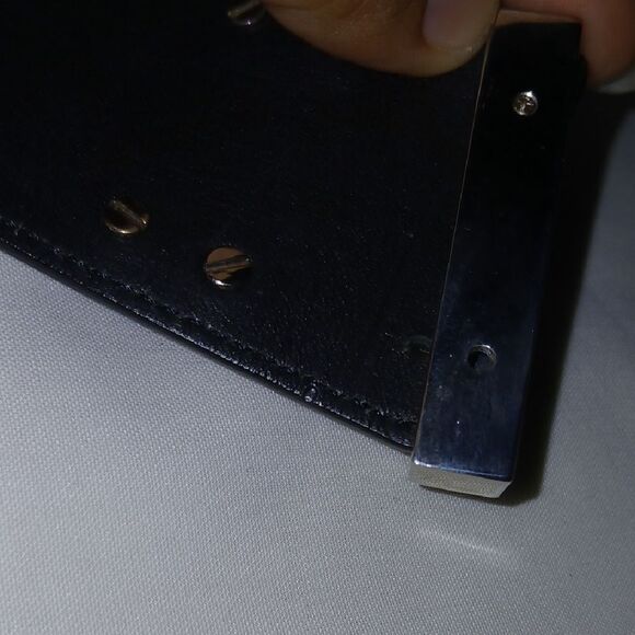 Rebecca Minkoff Black and Silver Studded Bracelet - Picture 10 of 10